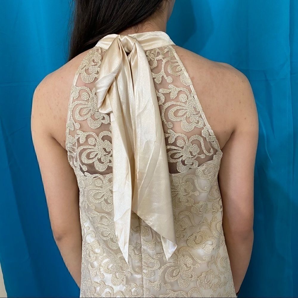 Laundry by Shelli Segal Los Ángeles halter dress - Picture 4 of 6